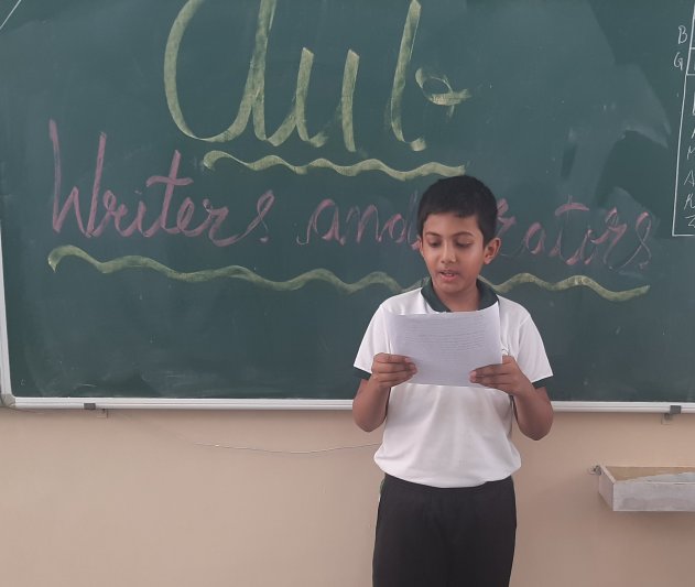 CLASS 4-WRITER AND ORATER