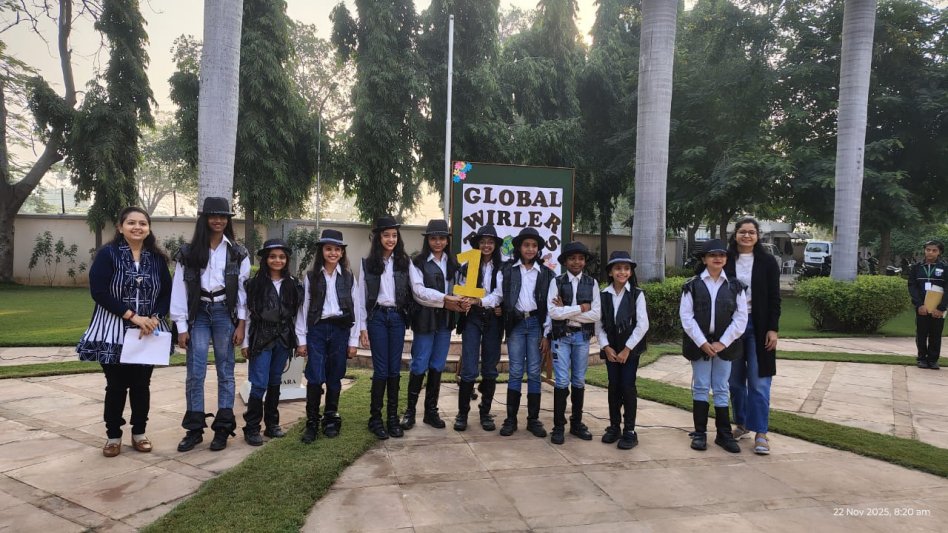 Inter House Competitions Class V Global Twirlers