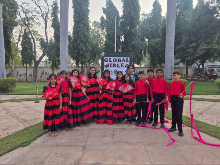 Inter House Competitions Class V Global Twirlers