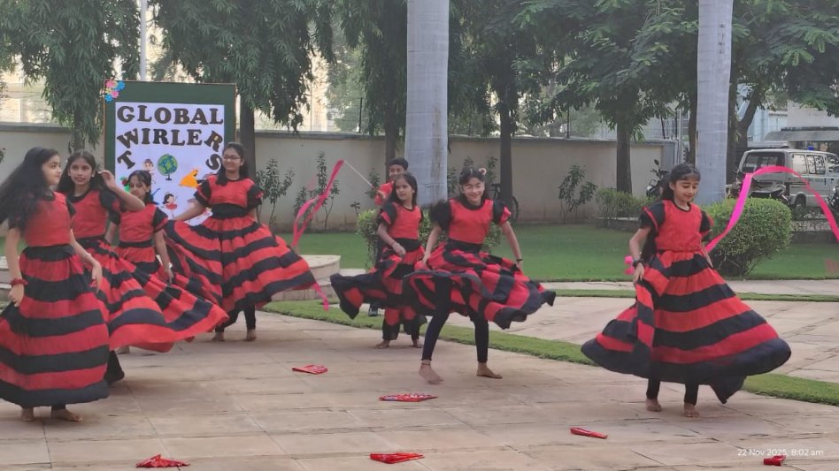 Inter House Competitions Class V Global Twirlers