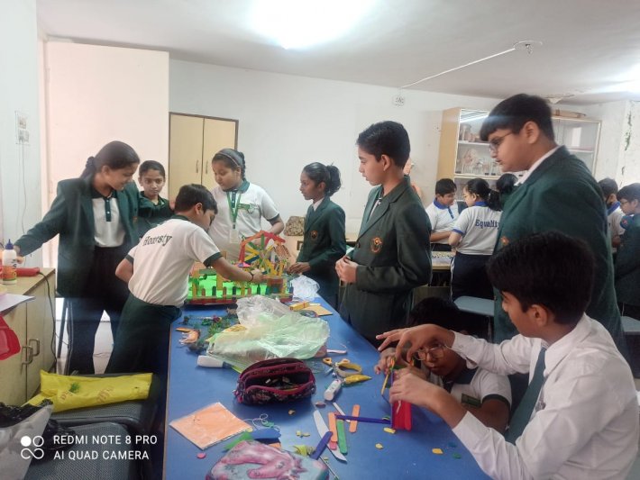 Inter House Competitions Class V Model Making