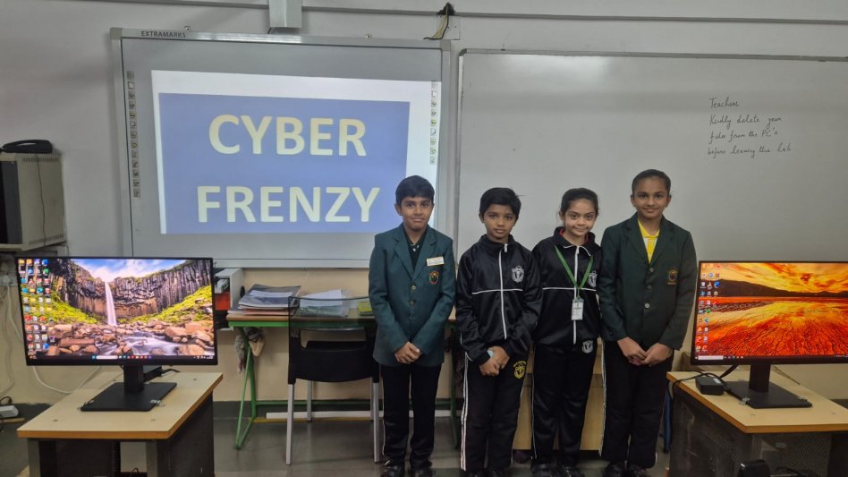 Inter House Competitions Class V Cyber Frenzy