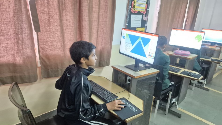 Inter House Competitions Class V Cyber Frenzy