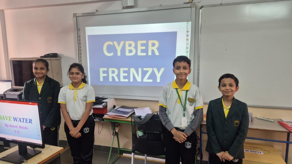 Inter House Competitions Class V Cyber Frenzy