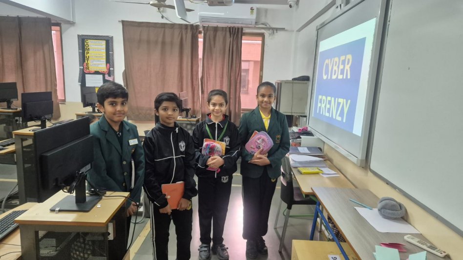 Inter House Competitions Class V Cyber Frenzy