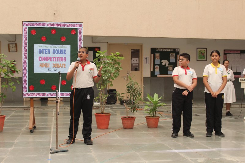 INTER HOUSE COMPETITION HINDI DEBATE